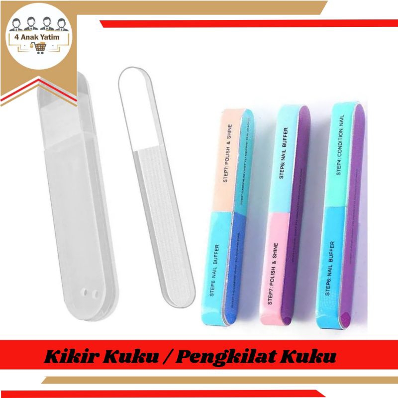 Kikir Kuku Pengkilap Kuku Manicure Pedicure Nail Art
