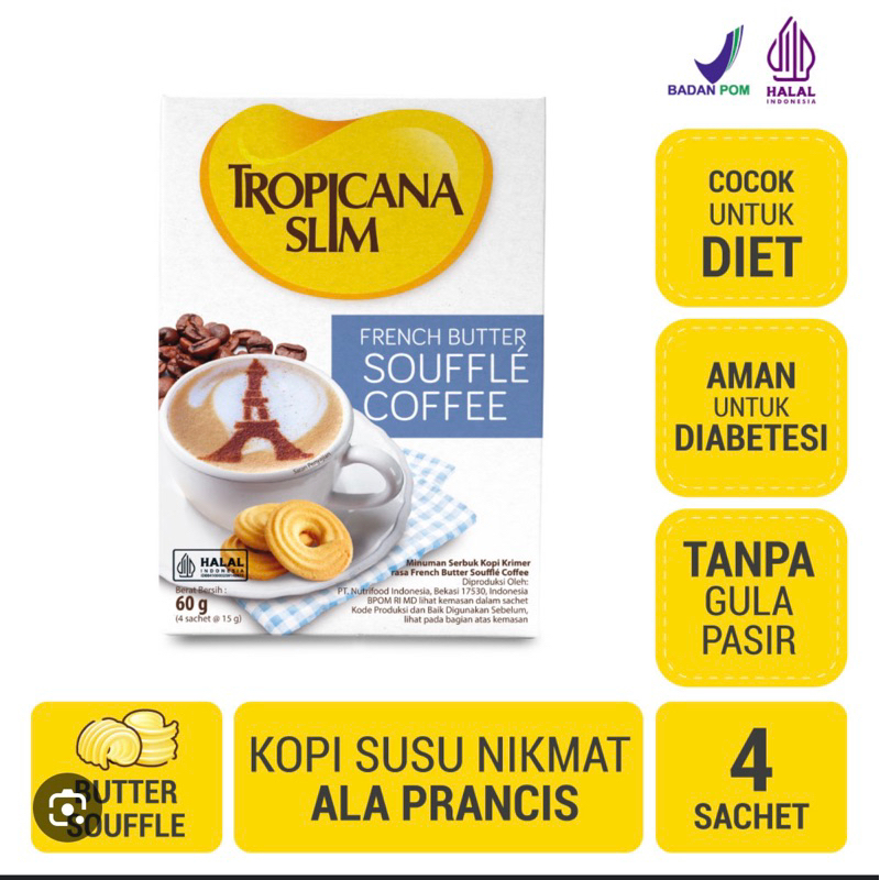 

Tropicana Slim Souffle coffe