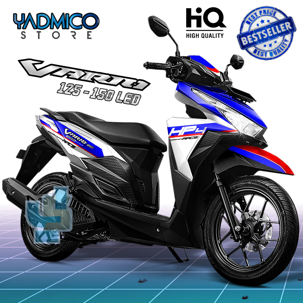 Decal Vario 125 150 LED Full Body - Stiker Motor Vario 125 150 LED 2016 2017 Full Body - Dekal Vario