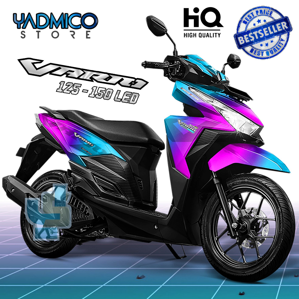 Decal Vario 125 150 LED Full Body - Stiker Motor Vario 125 150 LED 2016 2017 Full Body - Dekal Vario