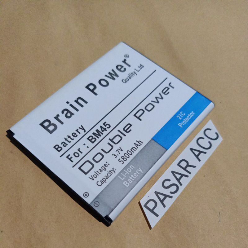 Baterai Suport Redmi Note 2 BM45 Double Power