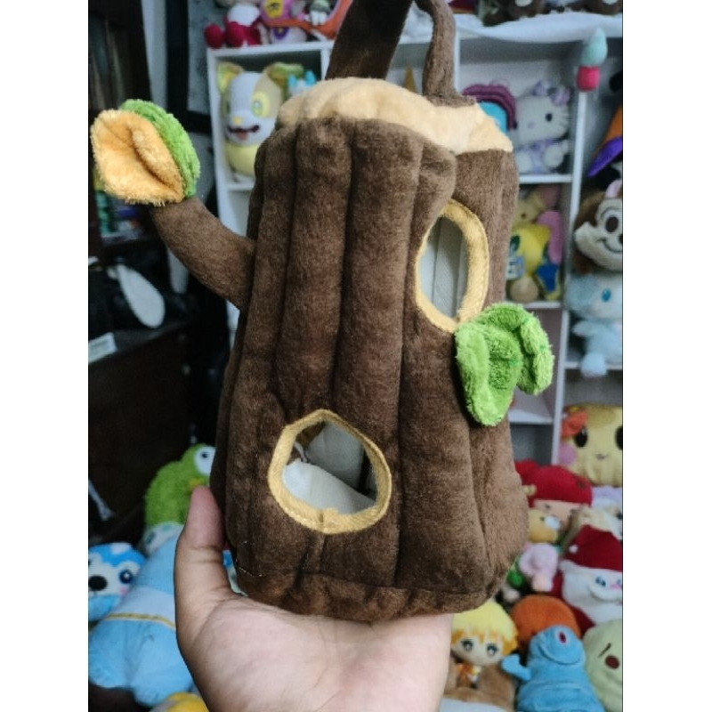 boneka bentuk pohon/ rumah tsum tsum