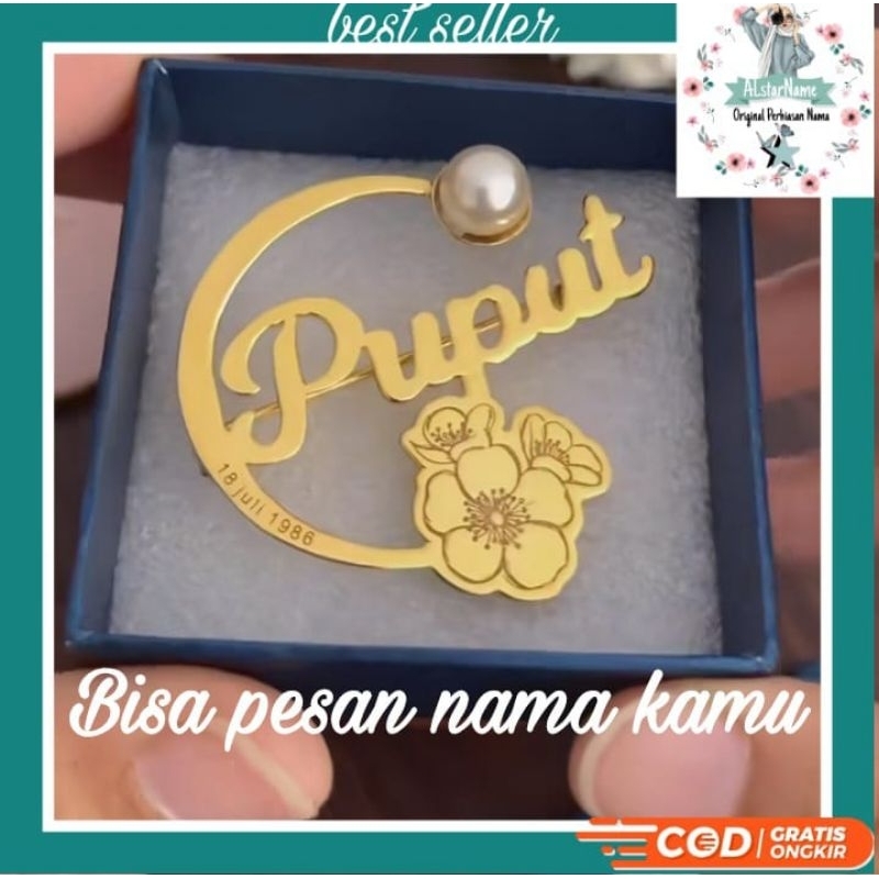 Bros Nama Custom,Bros Jilbab Model Baru