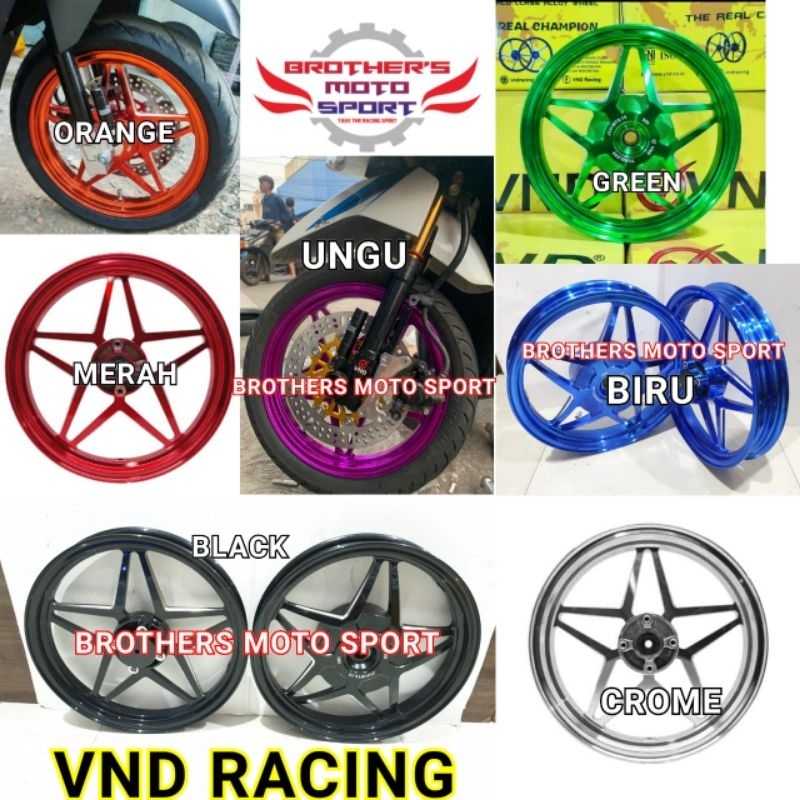 velg vnd vspeed vario125 vario150 vario led velg bintang vario techno