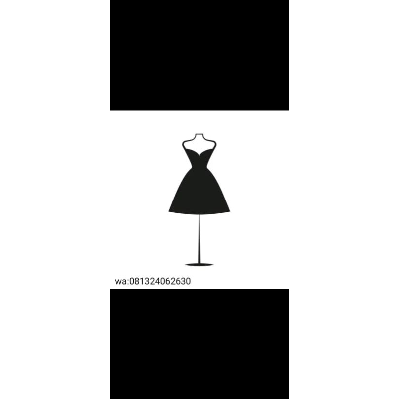 dress vintage dqn gamis premium