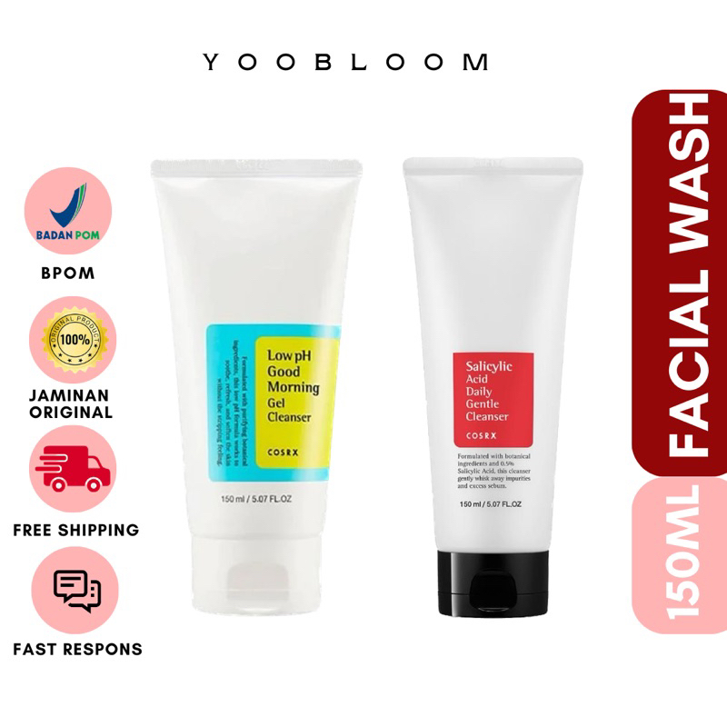 COSRX Low PH Good Morning Gel Cleanser | cosrx salicylic acid facial wash