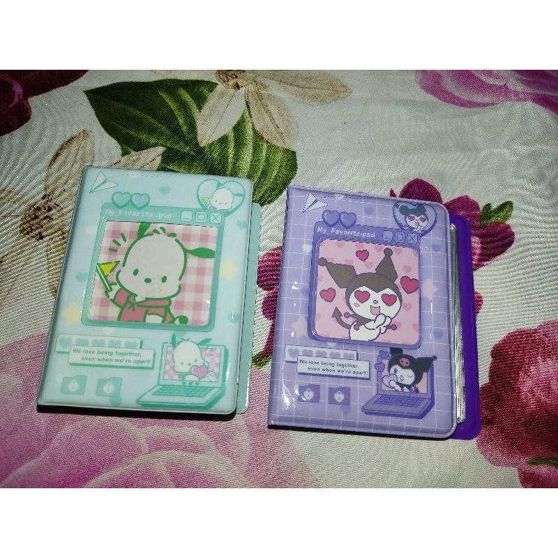 preloved collection book binder PC Photocard polaroid (kolbuk) sanrio Kuromi dan pochacco