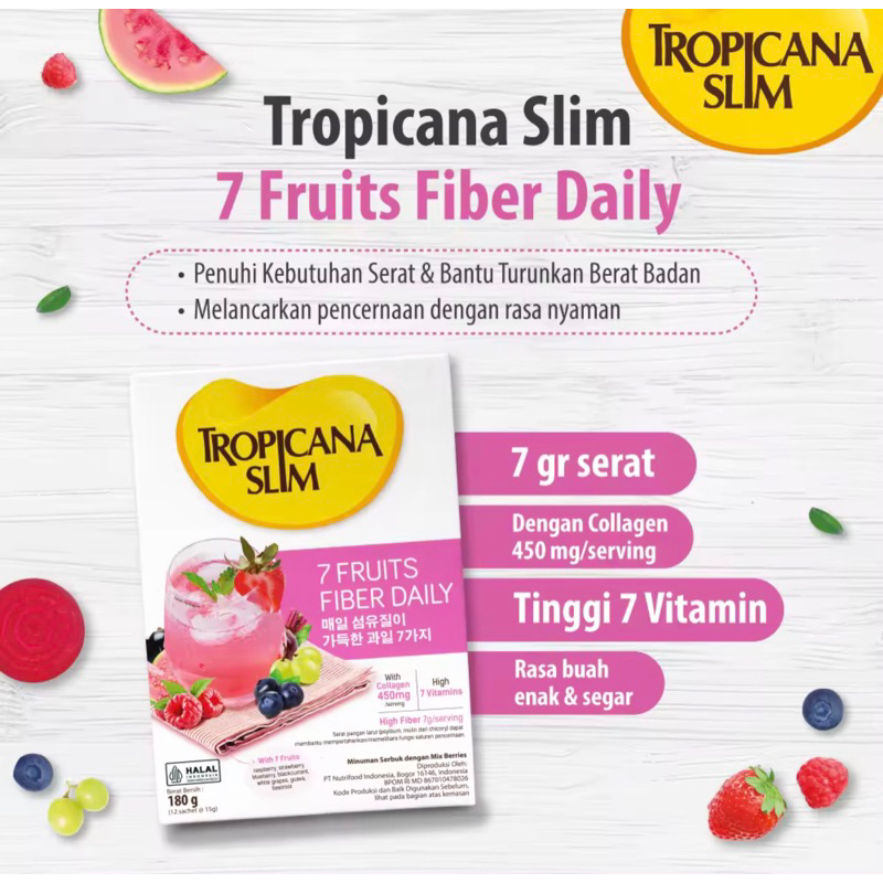 

Tropicana slim Fiber Daily