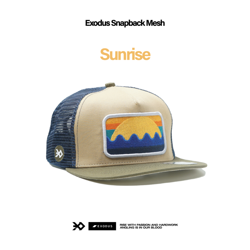 Exodus Snapback Mesh - Sunrise 2023