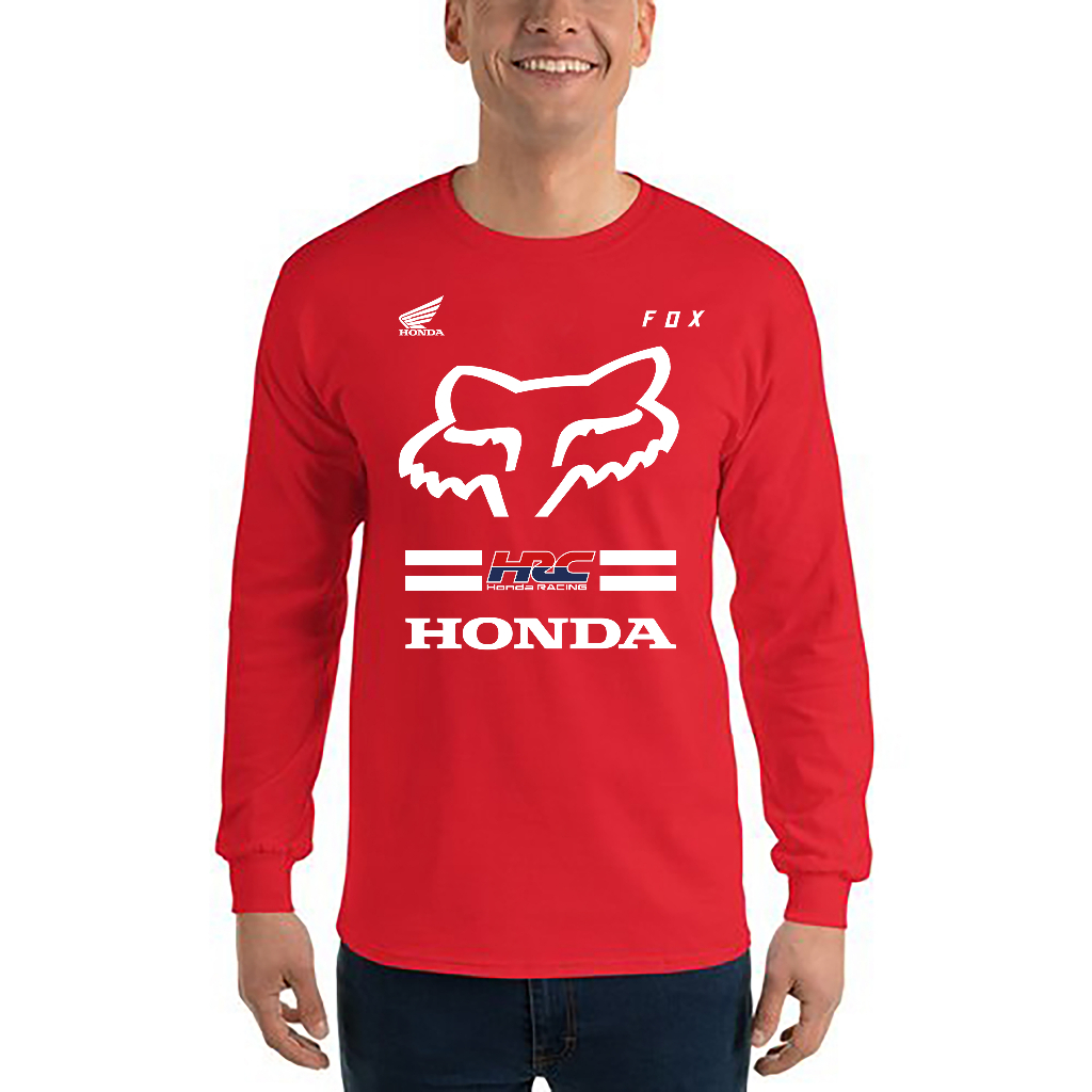 Kaos T shirt Fox Honda HRC