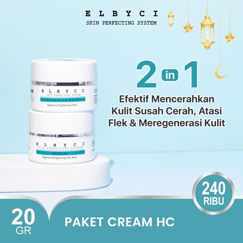 PAKET CREAM HC ELBYCI SKINCARE
