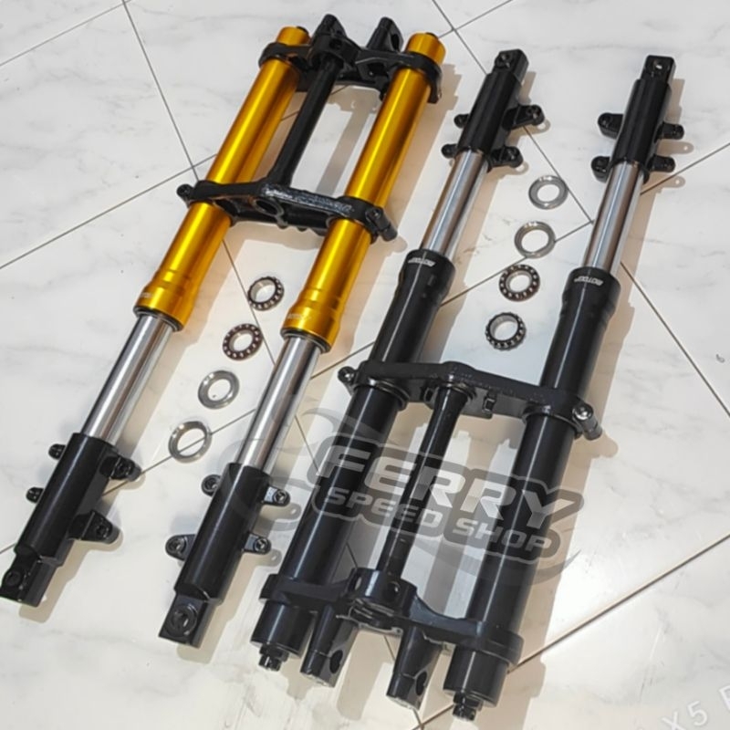 Shock Depan Usd Double Disc Vixion Byson Scorpio Rx king  / Up side down usd motogp Vixion new nvl n