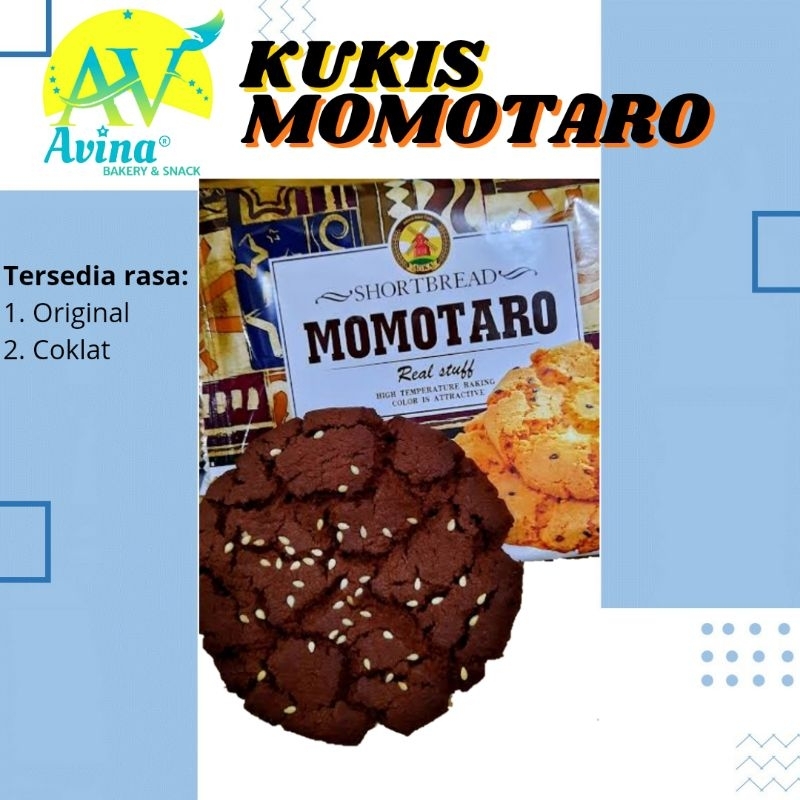 

AOKA MOMOTARO Cookies Roti Kering Kukis Coklat & Original Murah | Distributor AOKA