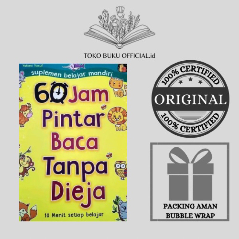 60 Jam Pintar Baca Tanpa Dieja