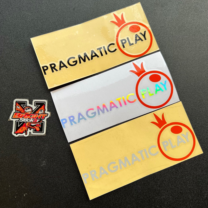 Sticker Stiker PRAGMATIC PLAY Cutting