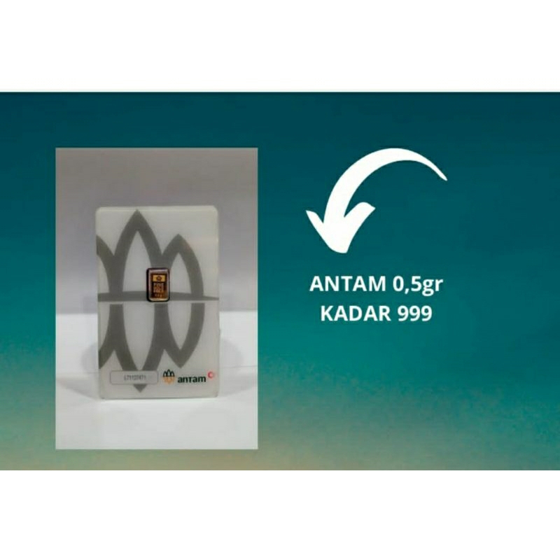 Logam Mulia ANTAM 0.5 Gram