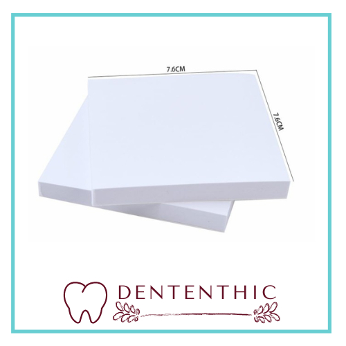 Dental paper pad mixing pad