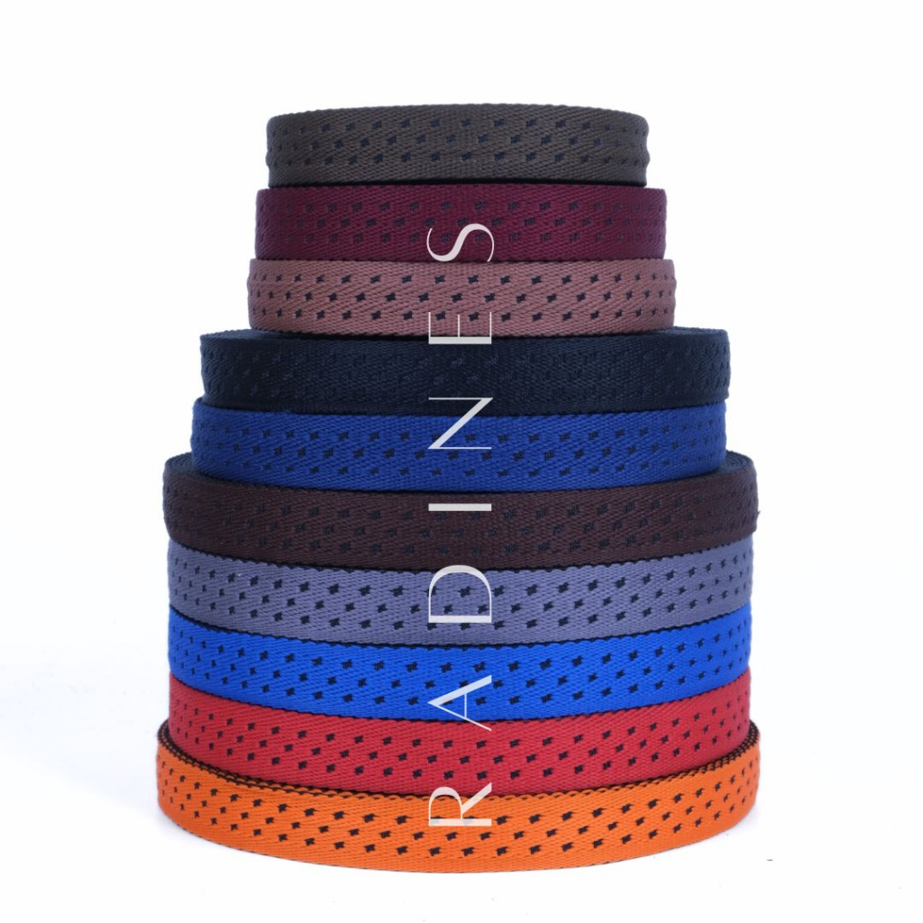 Webbing Bisban Pita 2,5 cm KATUN / POLYESTER Tali Motif Dusget