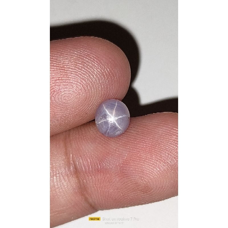 Natural light purple star sapphire srilangka 1.60cts