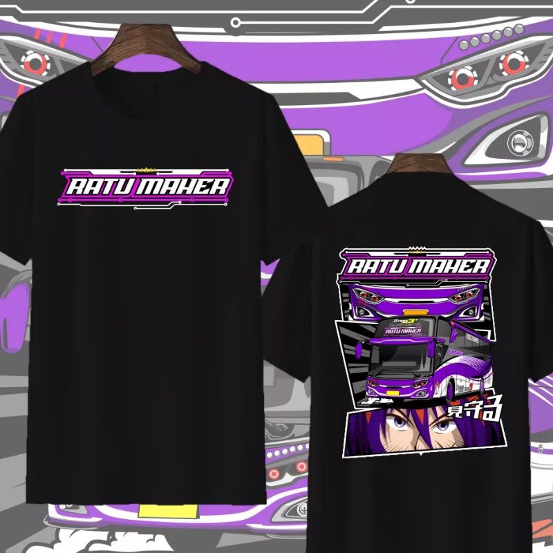 Kaos Bus Ratu Maher / Baju Distro Ratu Maher / Atasan Pria Wanita