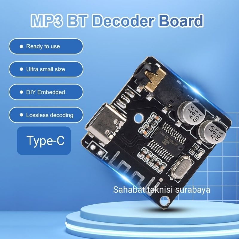 modul bluetooth 5.0 - 4.1 stereo modul bluetooth type C mp3 audio bluetooth