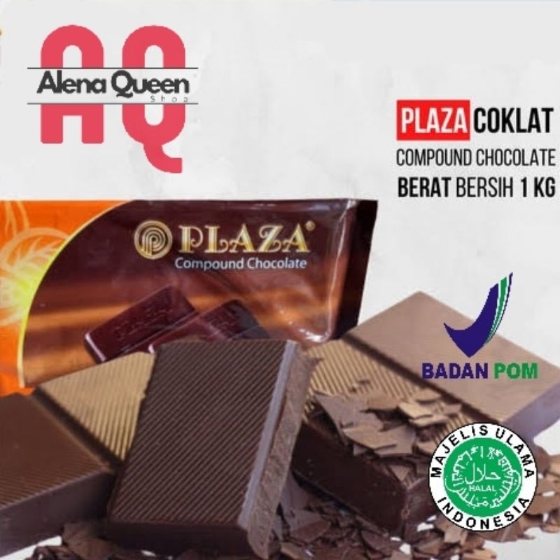 

Plaza / Dunia Coklat Batang Dark Compound untuk Coklat Dubai Es Kul Kul - 1kg IK3
