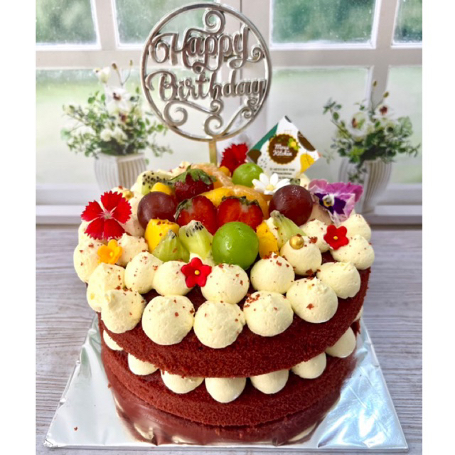 RED VELVET CAKE/TART CAKE/KUE ULANG TAHUN