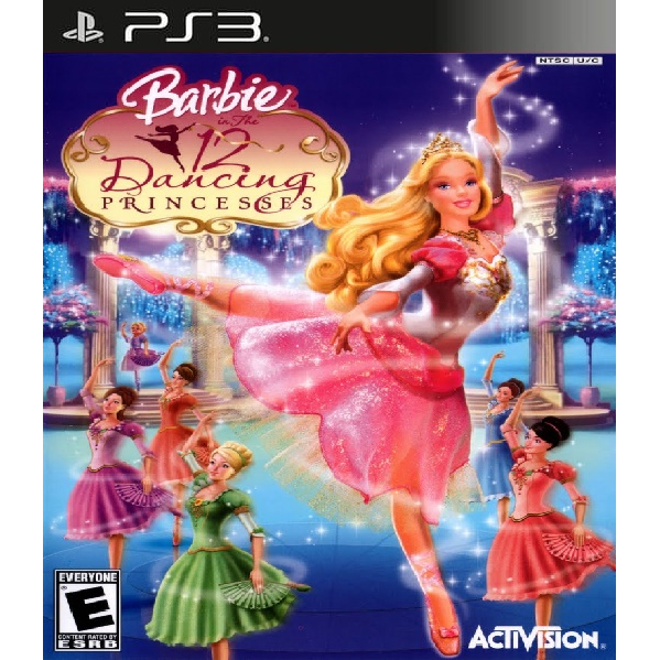 DVD Kaset Game PS2 PKG Multiman HEN Barbie in The 12 Dancing Princesses