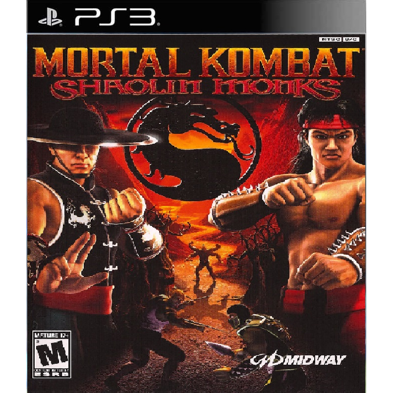DVD Kaset Game PS2 PKG Multiman HEN Mortal Kombat Shaolin Monks