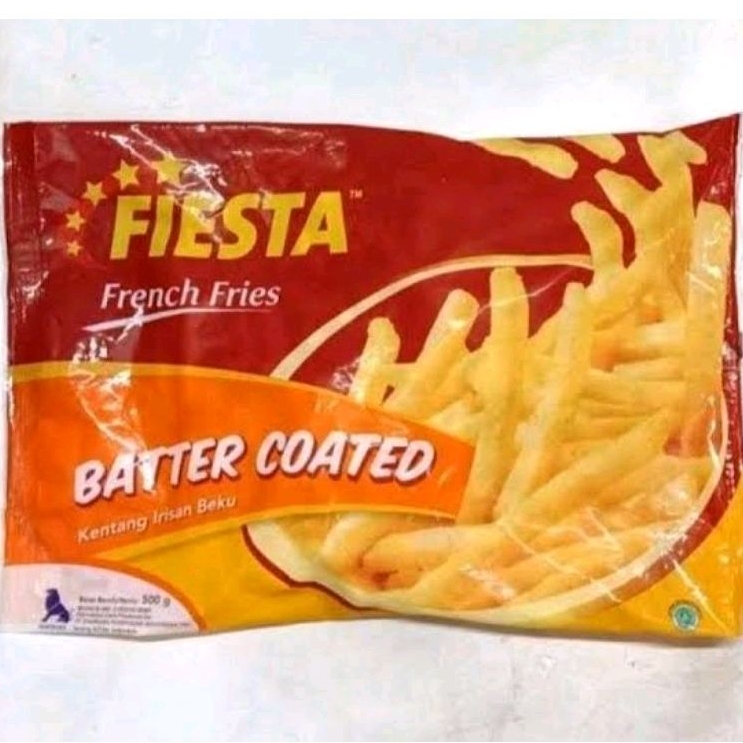 

Fiesta Kentang Goreng Batter Coated 500gr French Fries