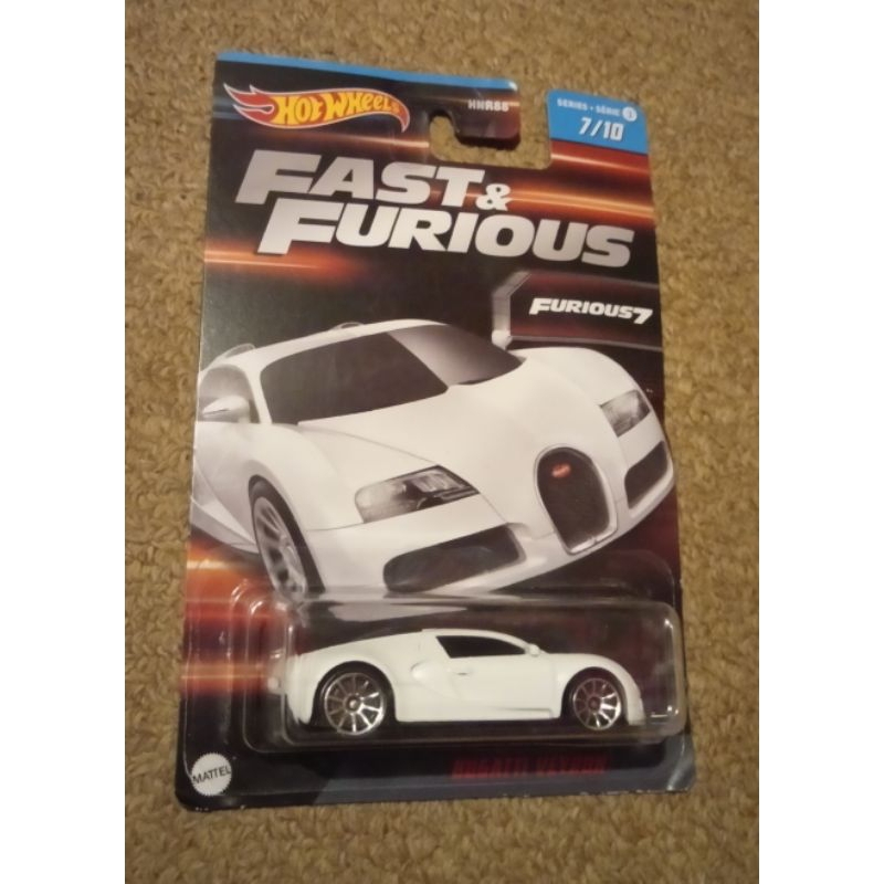 Hotwheels Fast and Furious Bugati Veyron