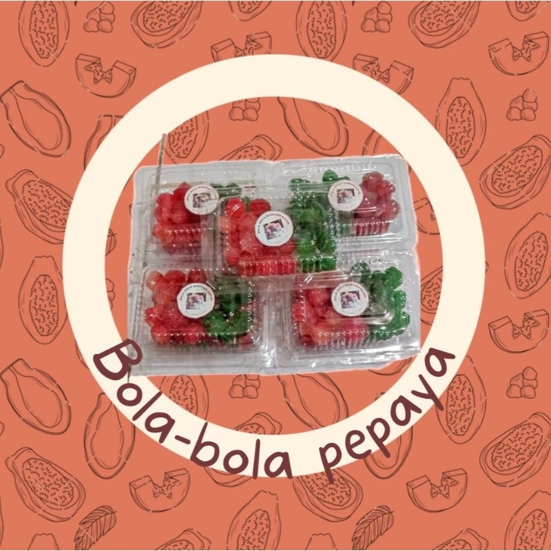 

Bola-Bola Manisan Pepaya Khas Sukabumi