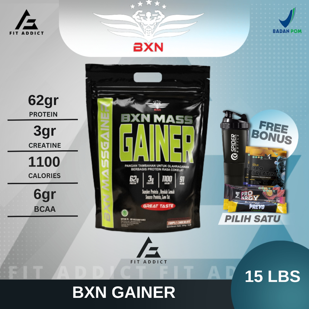 BXN Nutrition Xtreme Mass Gainer 15 Lbs Lb 15Lbs 15Lb Weight Gainer