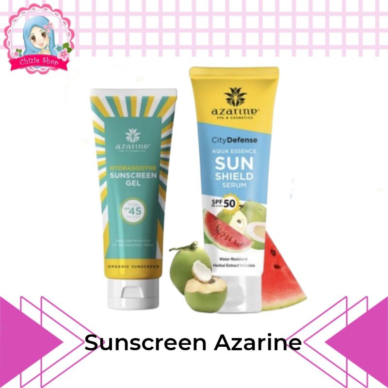 Sunscreen Azarine Hydrasoothe Sunscreen Gel