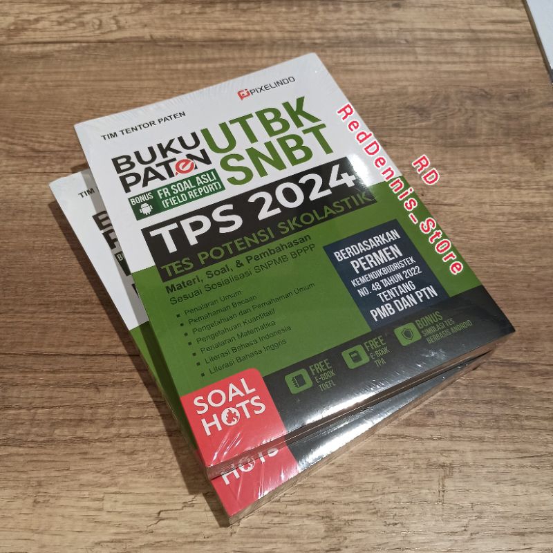 Buku Paten UTBK SNBT TPS 2024 - Tim Tentor Paten
