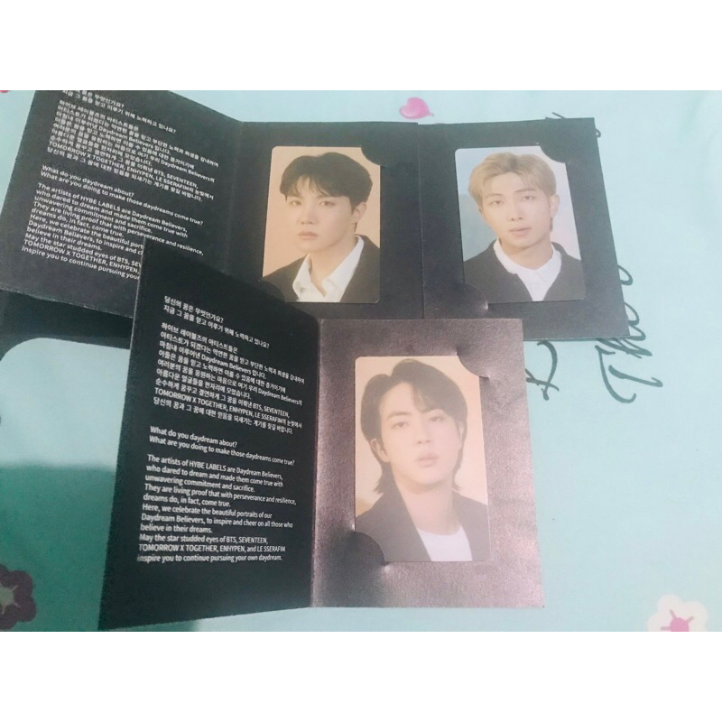 Photo Ticket The Daydream Believers Hybe Insight Namjoon Jin Jhope