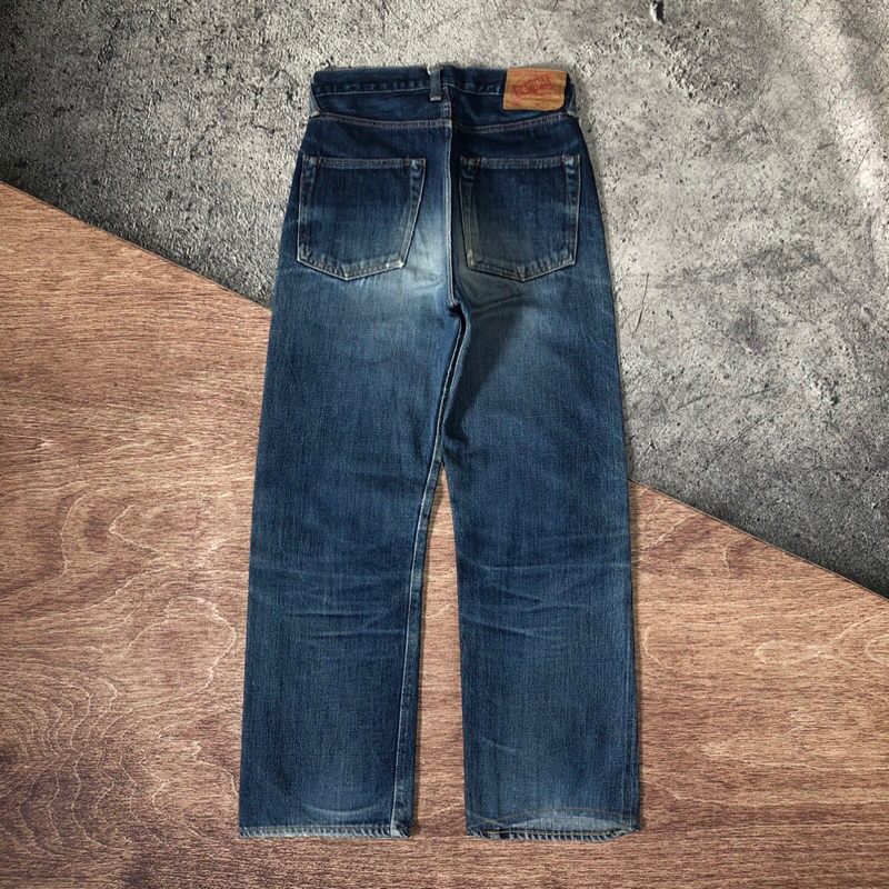 Denime Selvedge washed denim pants