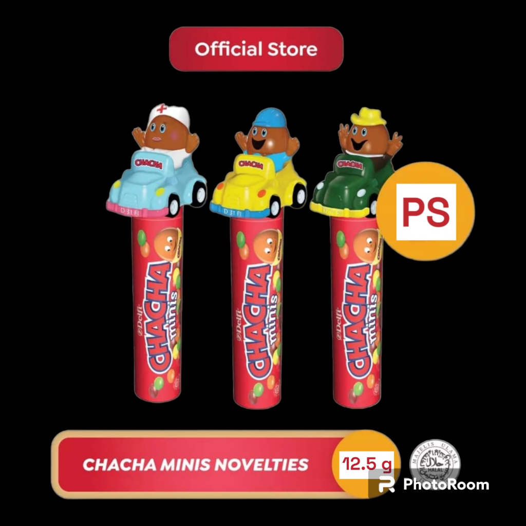 

Cha Cha Minis NOVELTIES | 1 Tube @ 12.5 g | Delfi