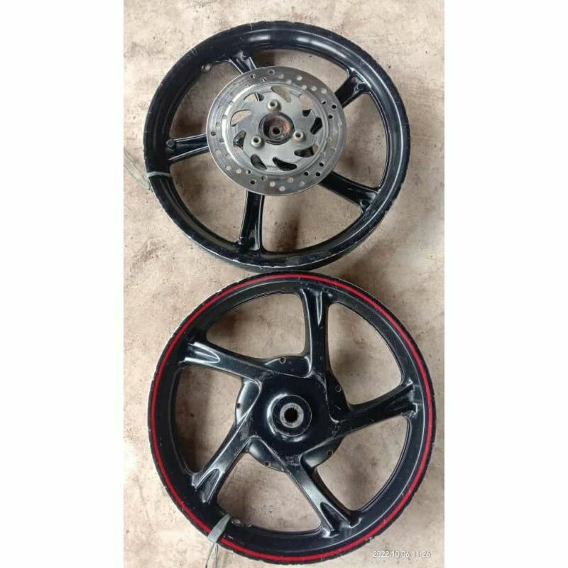 Velg veleg pelek depan belakang motor Yamaha Mio j Mio GT soul gt 115 original copotan