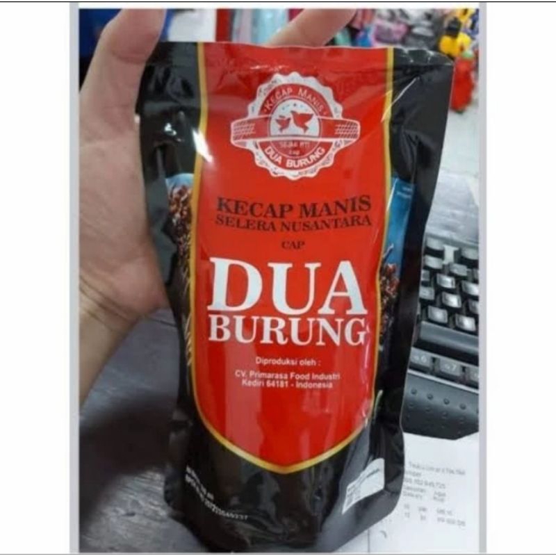 

Kecap Manis cap DUA BURUNG Refill - 500 ml
