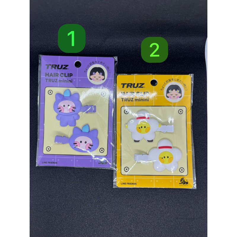 TRUZ HAIR CLIP MININI / TRUZ Jepit Rambut Lucu