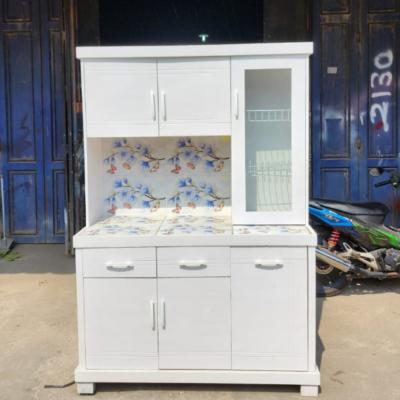 Lemari Sayur 3 Pintu / Lemari Piring / Rak Dapur Termurah Gendong