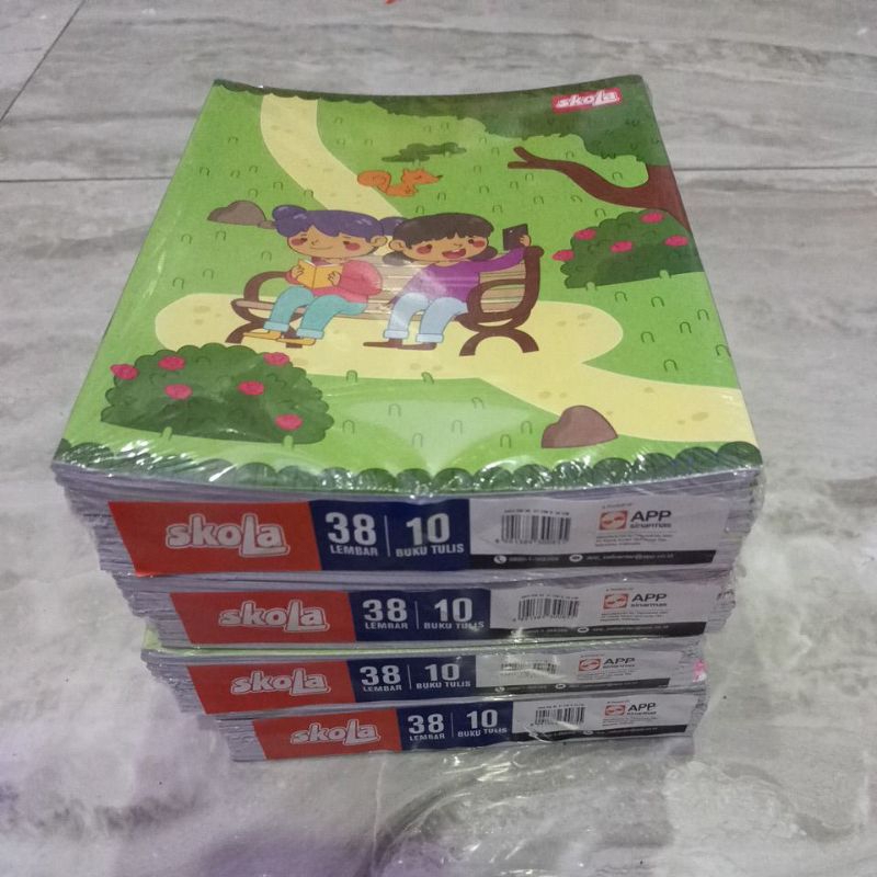 

Buku tulis skola isi 38lembar