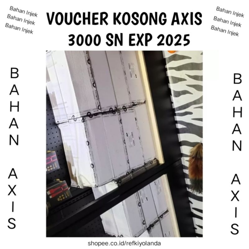 VOUCHER KOSONG AXIS PER BOX 4000SN