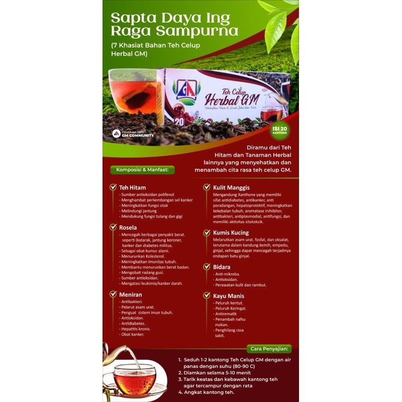 

Teh Celup GM HERBAL