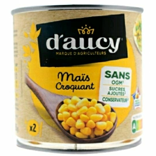 

D'AUCY DAUCY Mais Croquant / Sweet Corn Crispy 340g