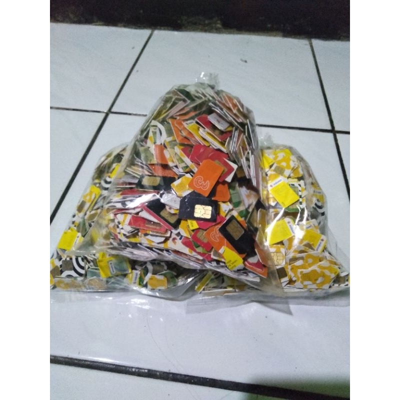 simcard mati model lama isi 1rb pcs