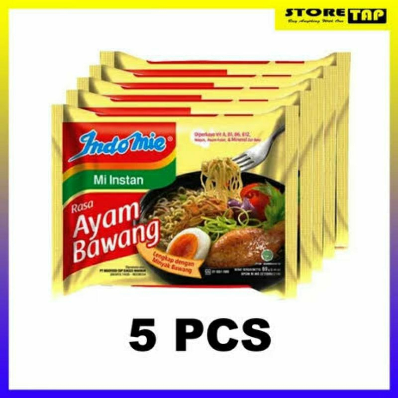 

Indomie Ayam Bawang 5pcs