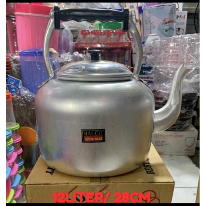 TEKO HALCO 12 LITER/TEKO HALCO BESAR 28CM/TEKO HALCO ALUMUNIUM TEBAL