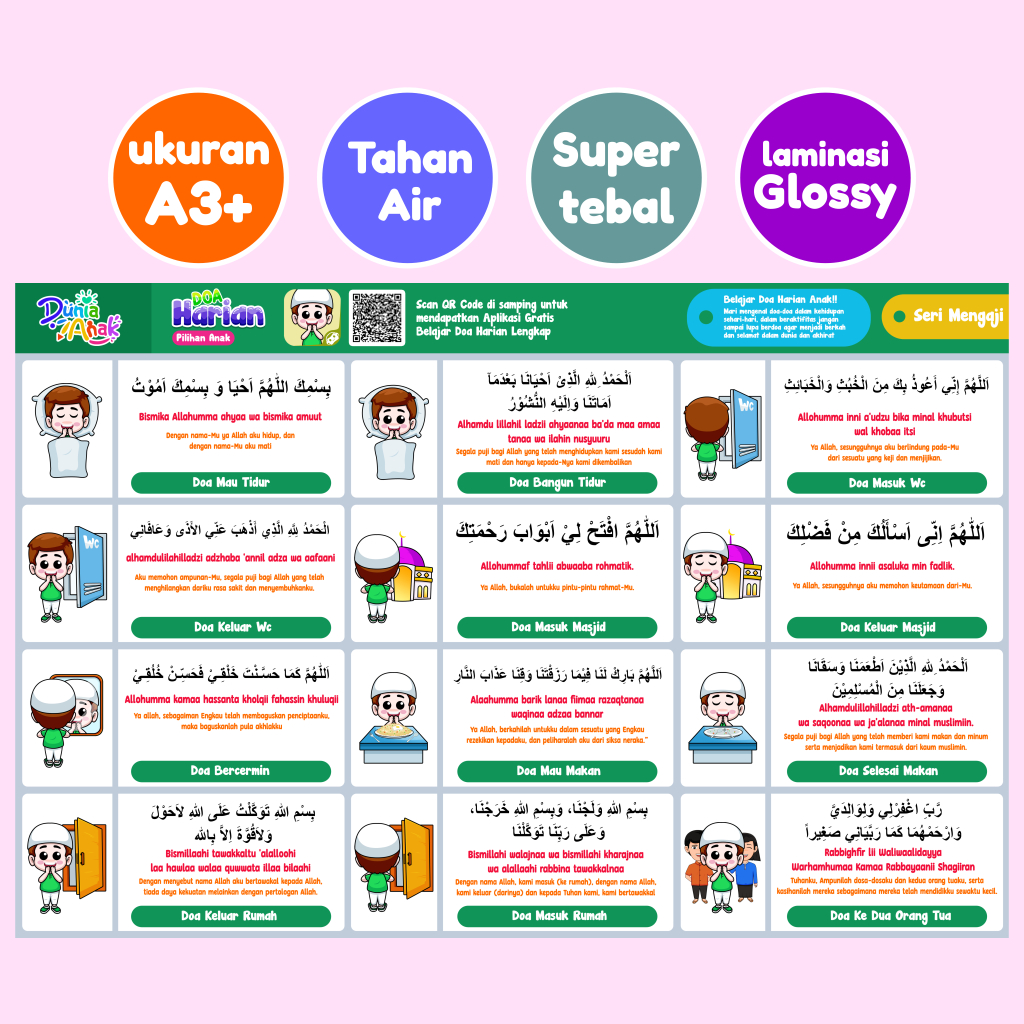 POSTER DOA HARIAN ANAK
